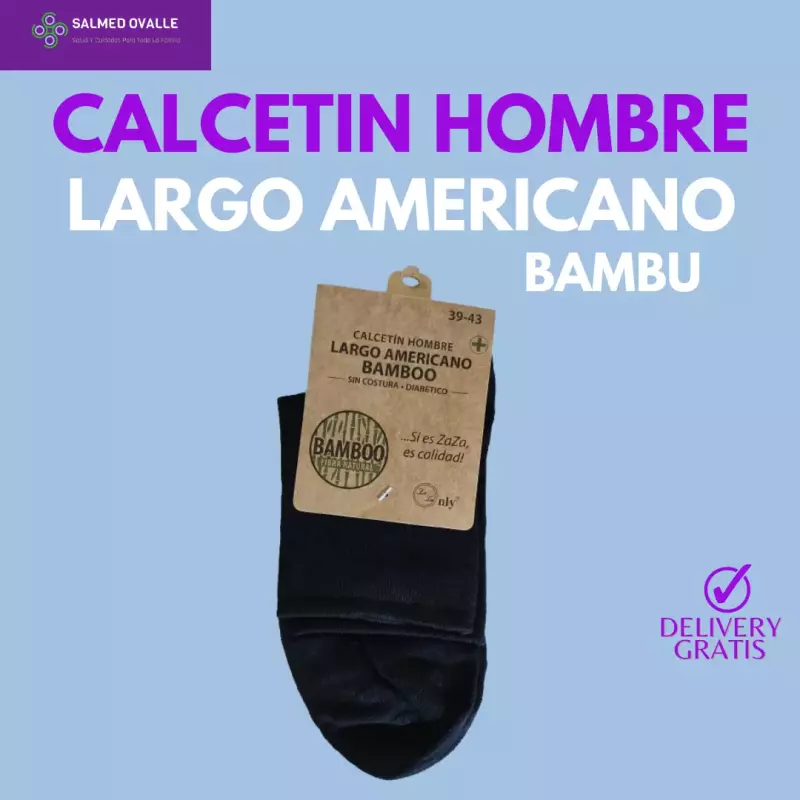 CALCETIN LARGO HOMBRE AMERICANO BAMB