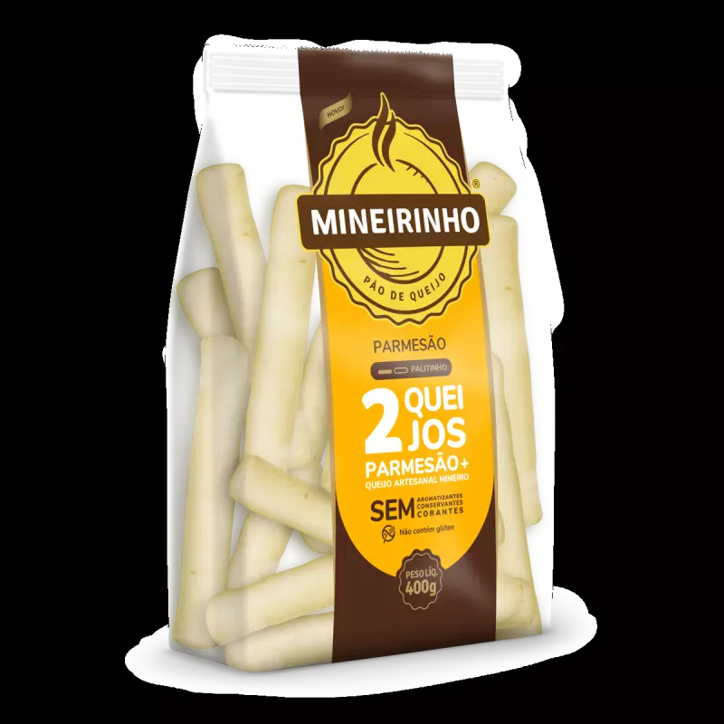 Mineirinho Palitinho 2 Queijos - 25g