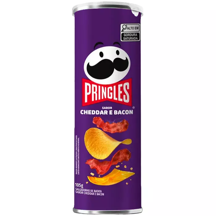PRINGLES CHEDDAR E BACON