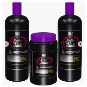 Kit 3 itens Brilho Gloss-1L(copy)
