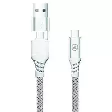 Cabo 2 em 1 Lightning/Tipo-C Thunder