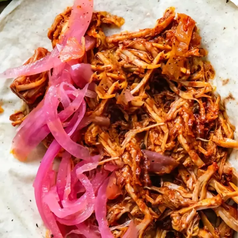 Taco de cochinita