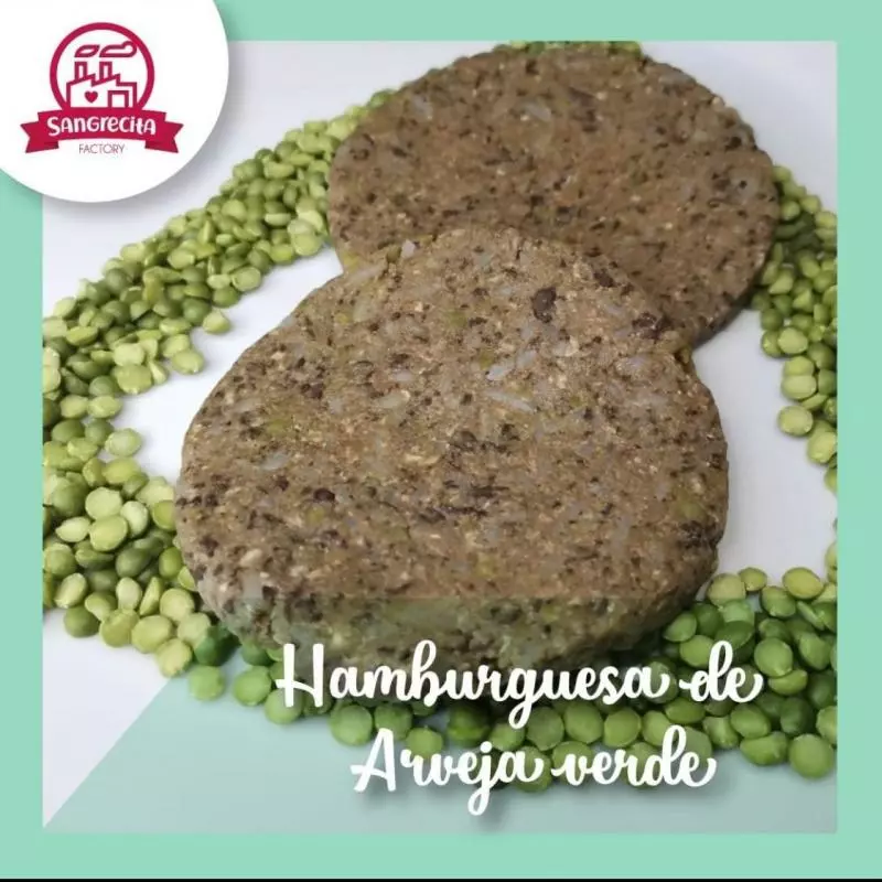 Hamburguesa Arveja Verde 5u