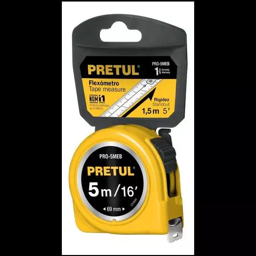 🧰Flexómetro Petrul 5m/16"🧰