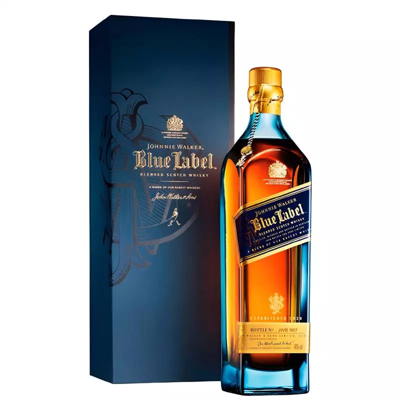J. WALKER BLUE LABEL 750 ML