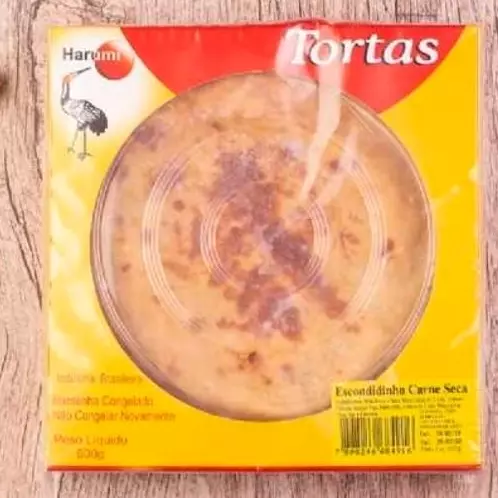 Escondidinho mandioca c/carne seca