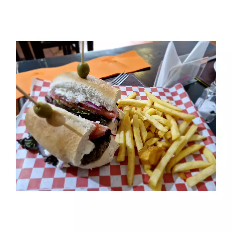 Hamburguesa amigos del mar