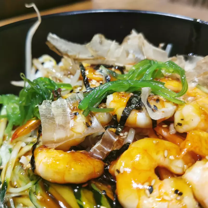 Bowl Rice con salsa Teriyaki