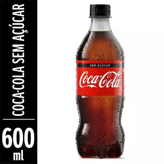 Coca cola zero Pet 600 ml