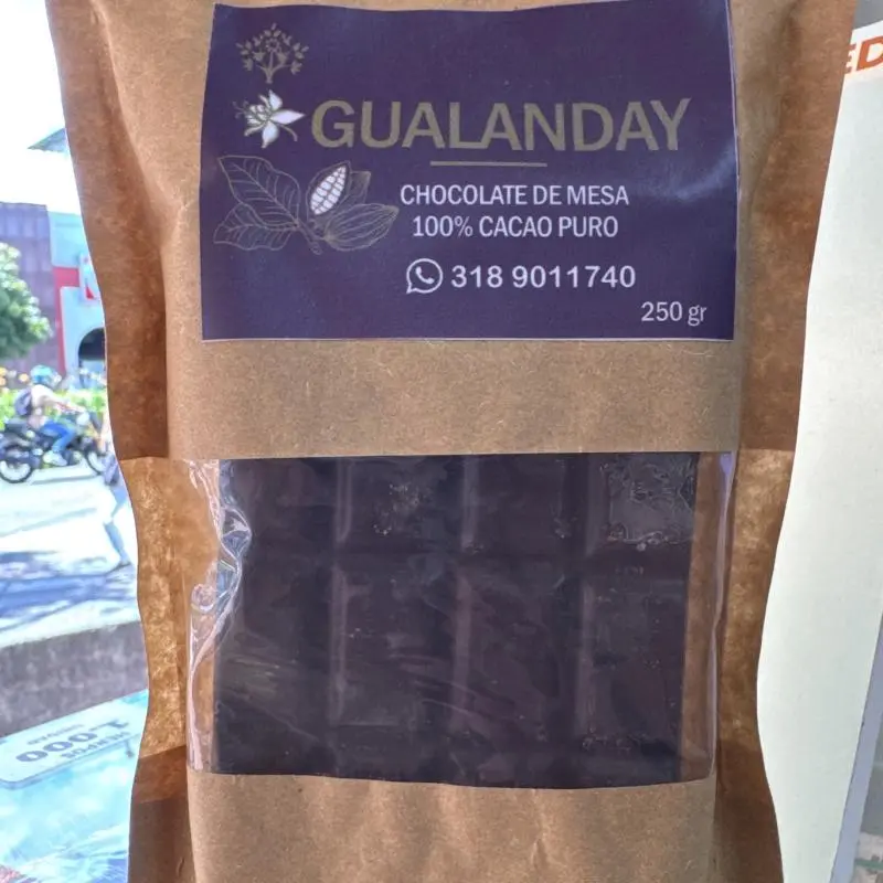 CACAO 100% GUALANDAY PASTILLAS