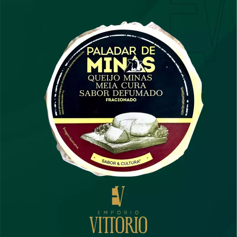 Queijo Minas Meia Cura Defumado