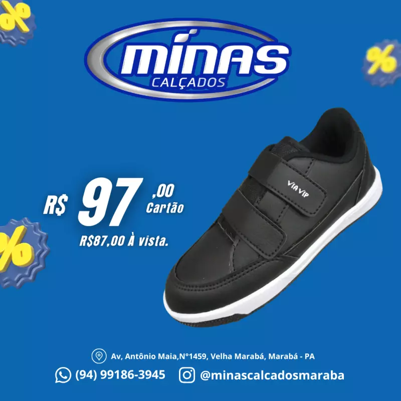 Tênis Preto RF:VV3821