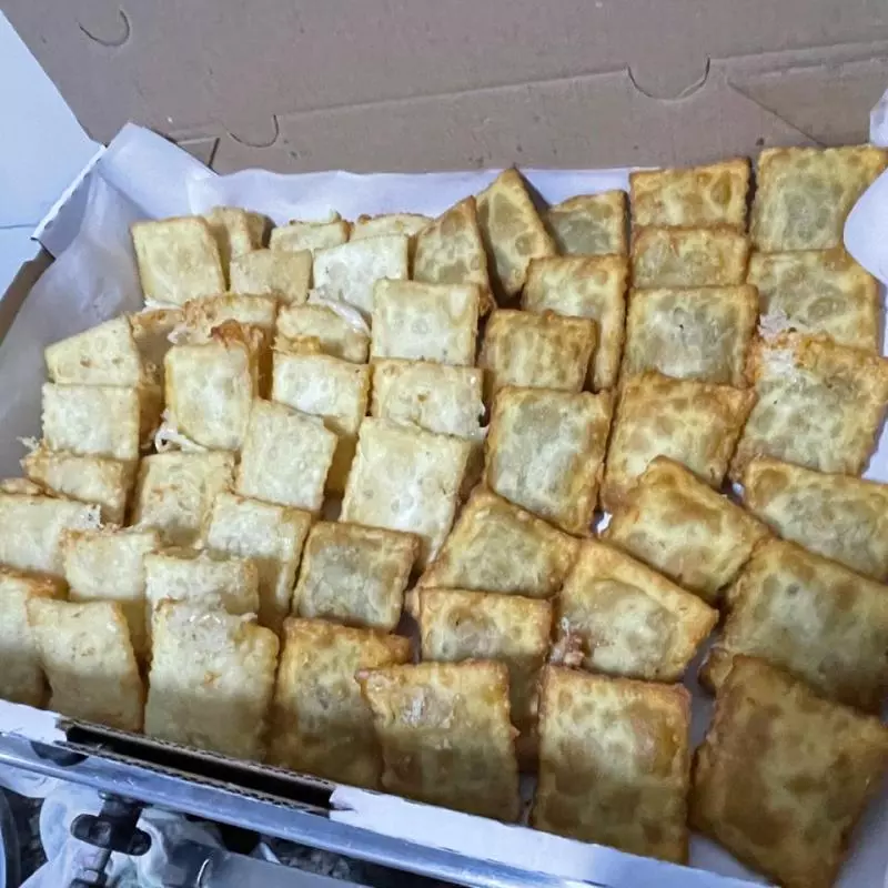 100 mini pastéis