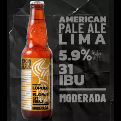 AMERICAN PALE ALE LIMA CERVEZA ARTESANAL