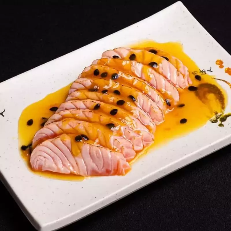 Sashimi Passion Fruit Flambado(5 un)