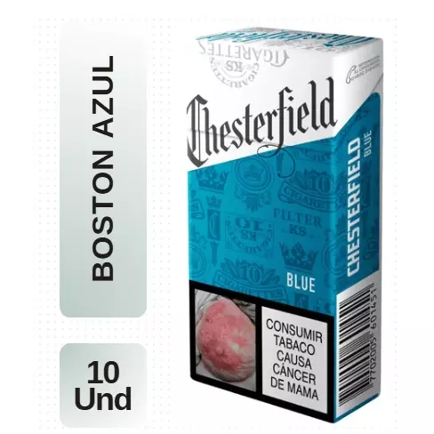 Cigarrillos Boston Blue X10