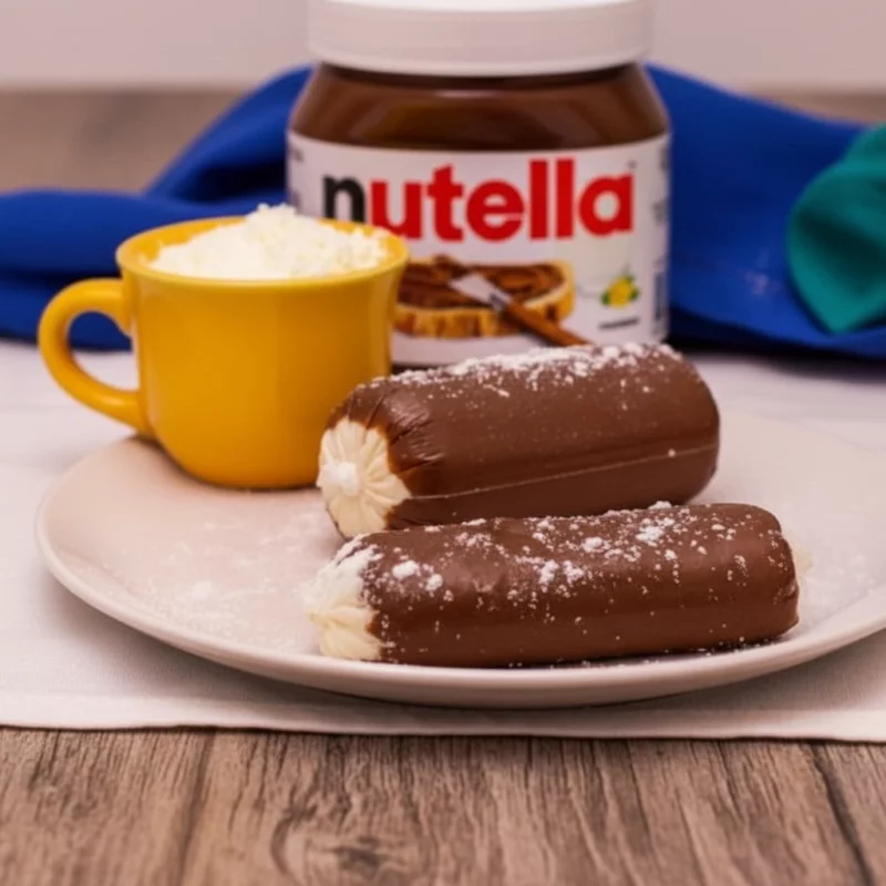 Congeladinho Ninho com nutella