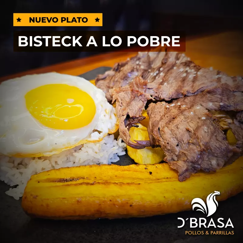Bisteck a lo pobre