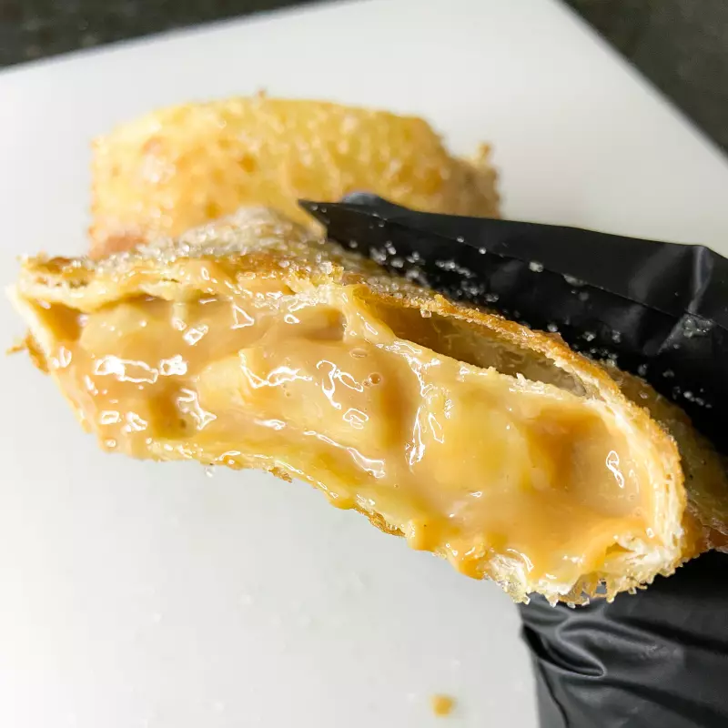 Doce de leite com banana