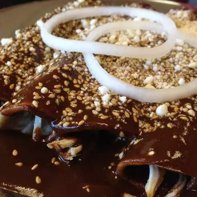 Enchiladas de mole(3)