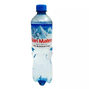 Agua San Mateo con gas 600ml