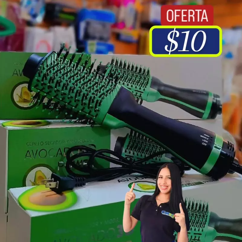 Cepillo secador de aguacate