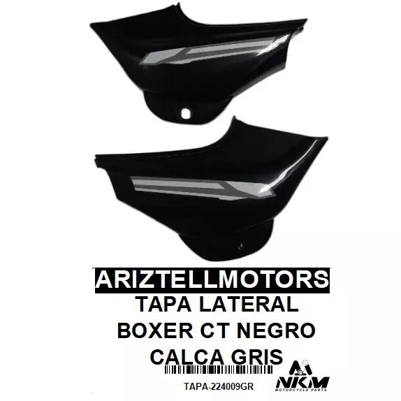 TAPA LATERAL BOXER CT NEGRO CALCA G