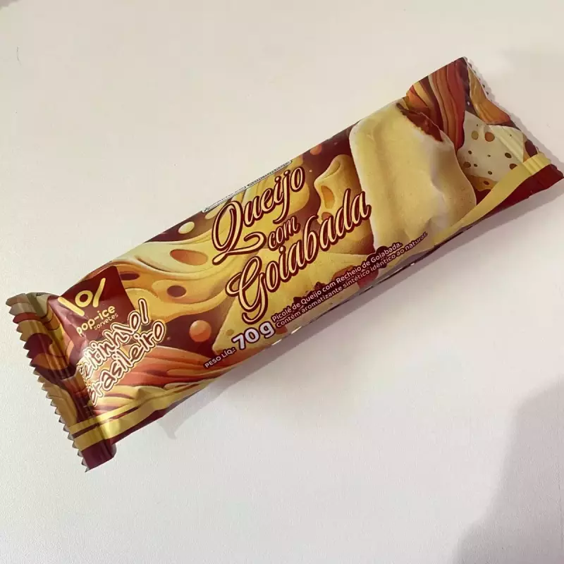Picolé Queijo com Goiabada