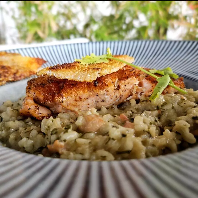 Risotto Salmon