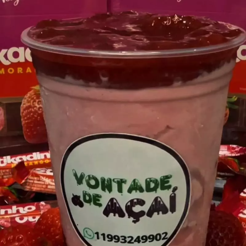 Sundae morango