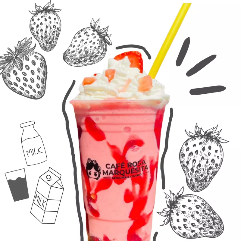 Frappe de Fresa
