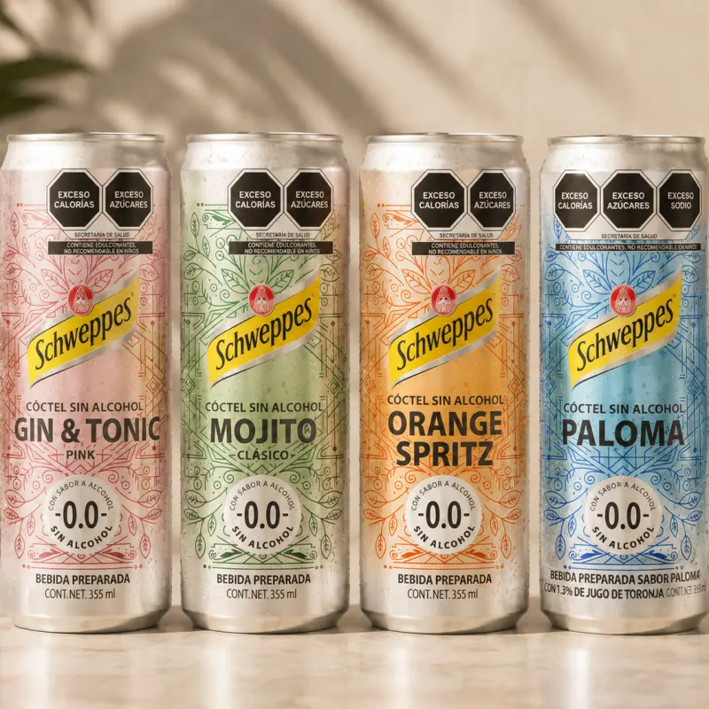 Schweppes Mocktails
