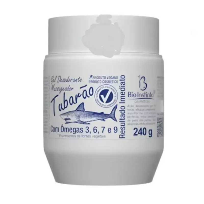 Gel Tubarão Com Ômega 3/6/9-240gr