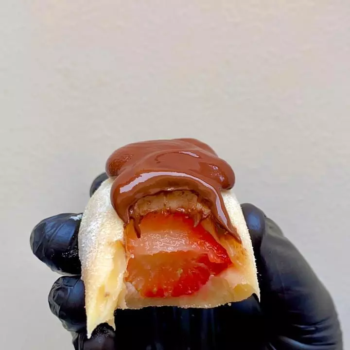 Coxinha de Ninho com Nutella