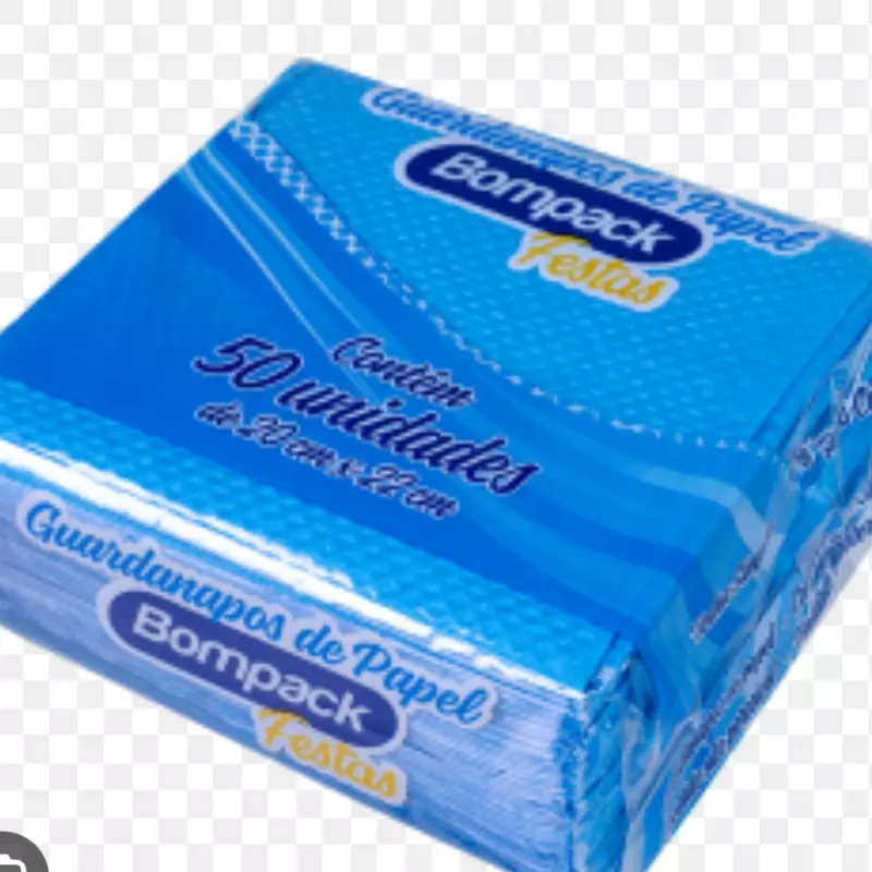 Guardanapo azul