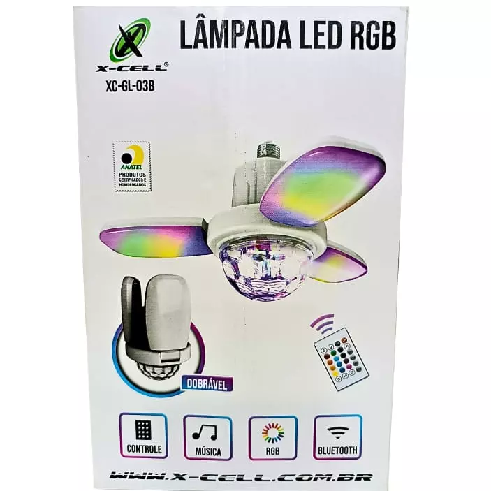 LAMPADA LED RGB XC-GL-03B