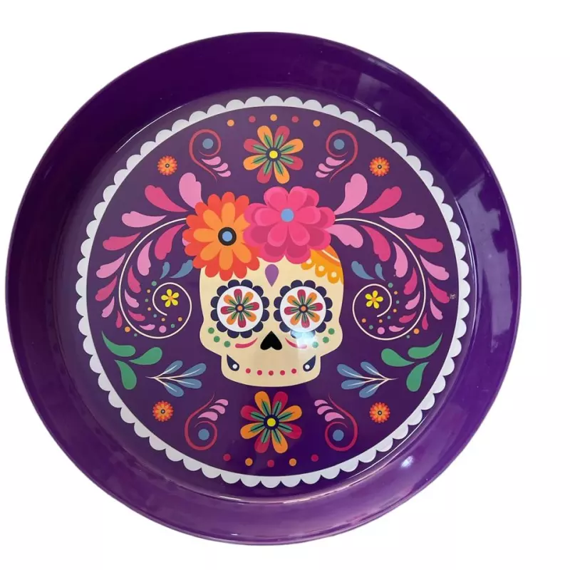Bandeja Circular Catrina