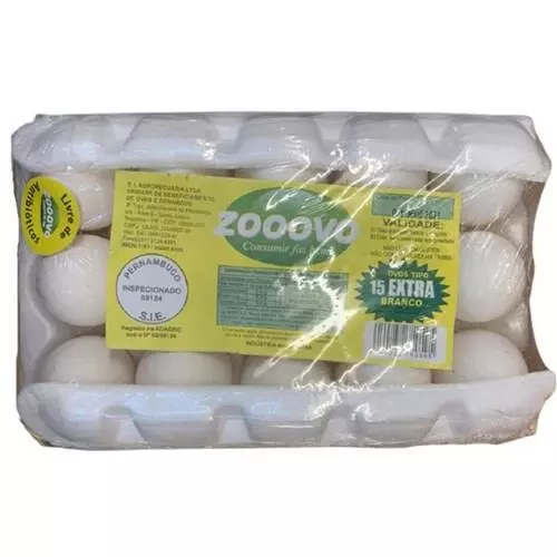 Ovos Zooovo com 15und
