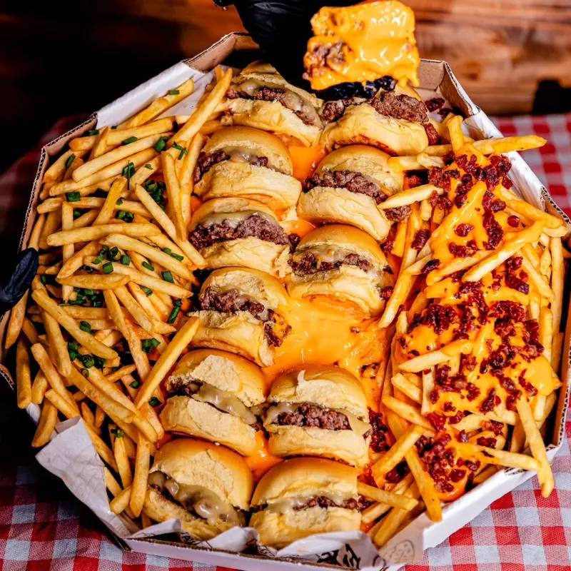 Combo piscina de cheddar