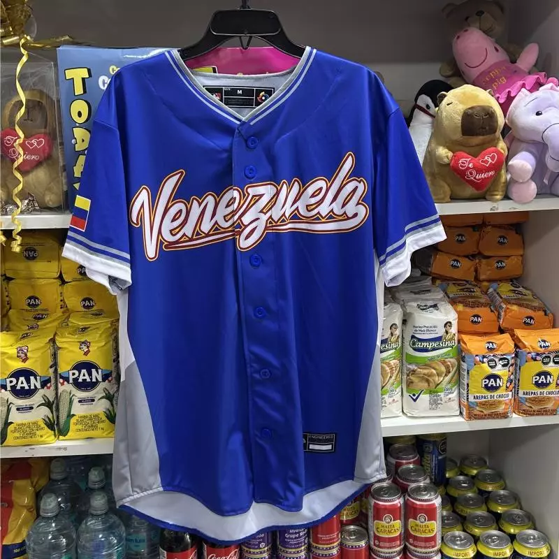 Camisa Venezuela azul Clasico 2026