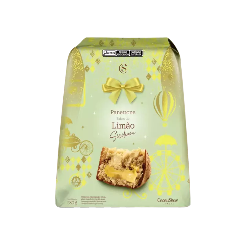 Panetone de Limão Siciliano 580g