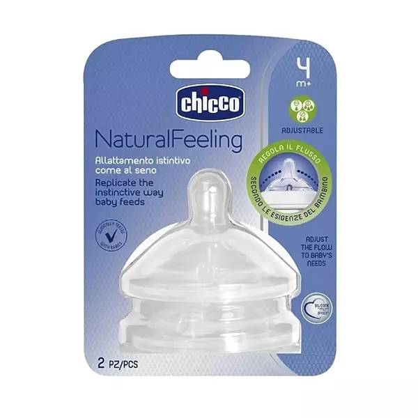 Chicco Tetina Natural Feeling 4m+