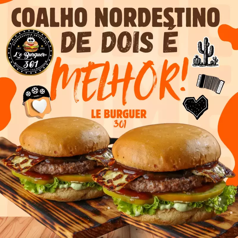 Coalho Nordestino em dobro