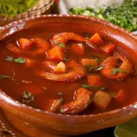 🍤 Caldo de Camarón del Rancho