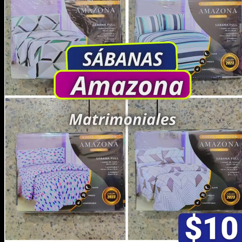 Sábanas matrimoniales