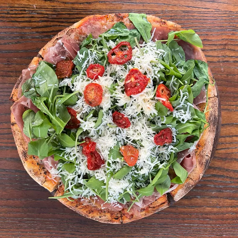 Pizza de Jamón Serrano