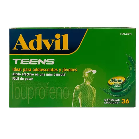 ADVIL TEENS 36 CAPSULAS