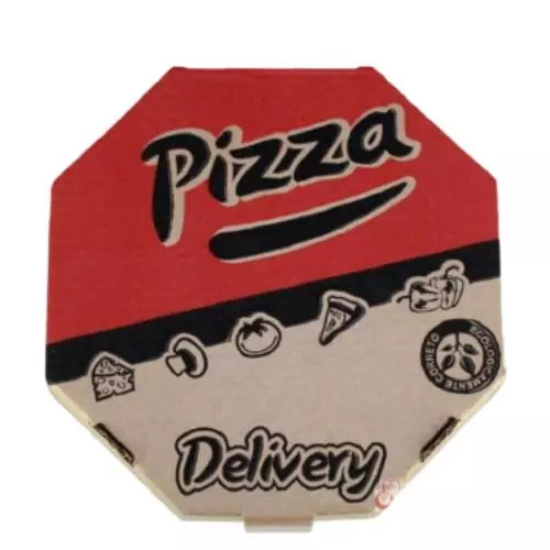 Embalagem para pizza 25cm x 25un