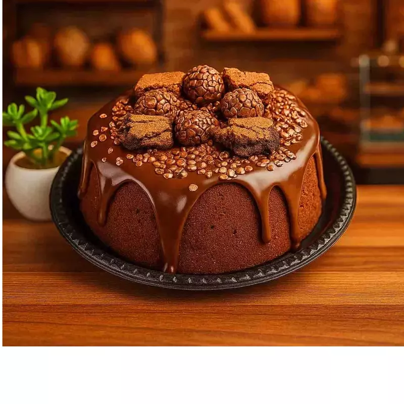 Bolo Vulcão De Brigadeiro 990g