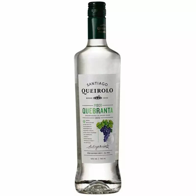 Pisco Santiago Queirolo Quebranta 750ml